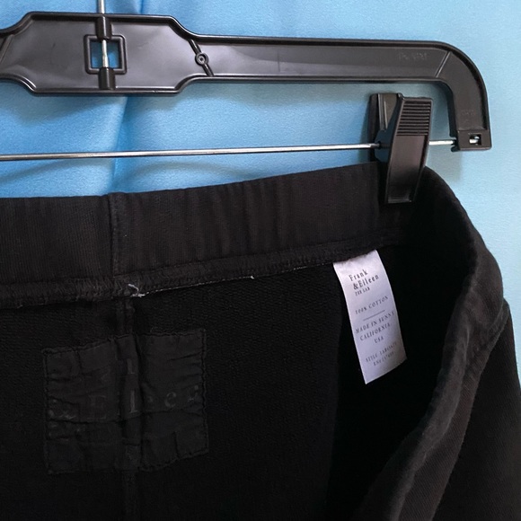 Frank & Eileen CATHERINE Triple Fleece Wide Leg Crop Sweatpants Size: S - Picture 9 of 16